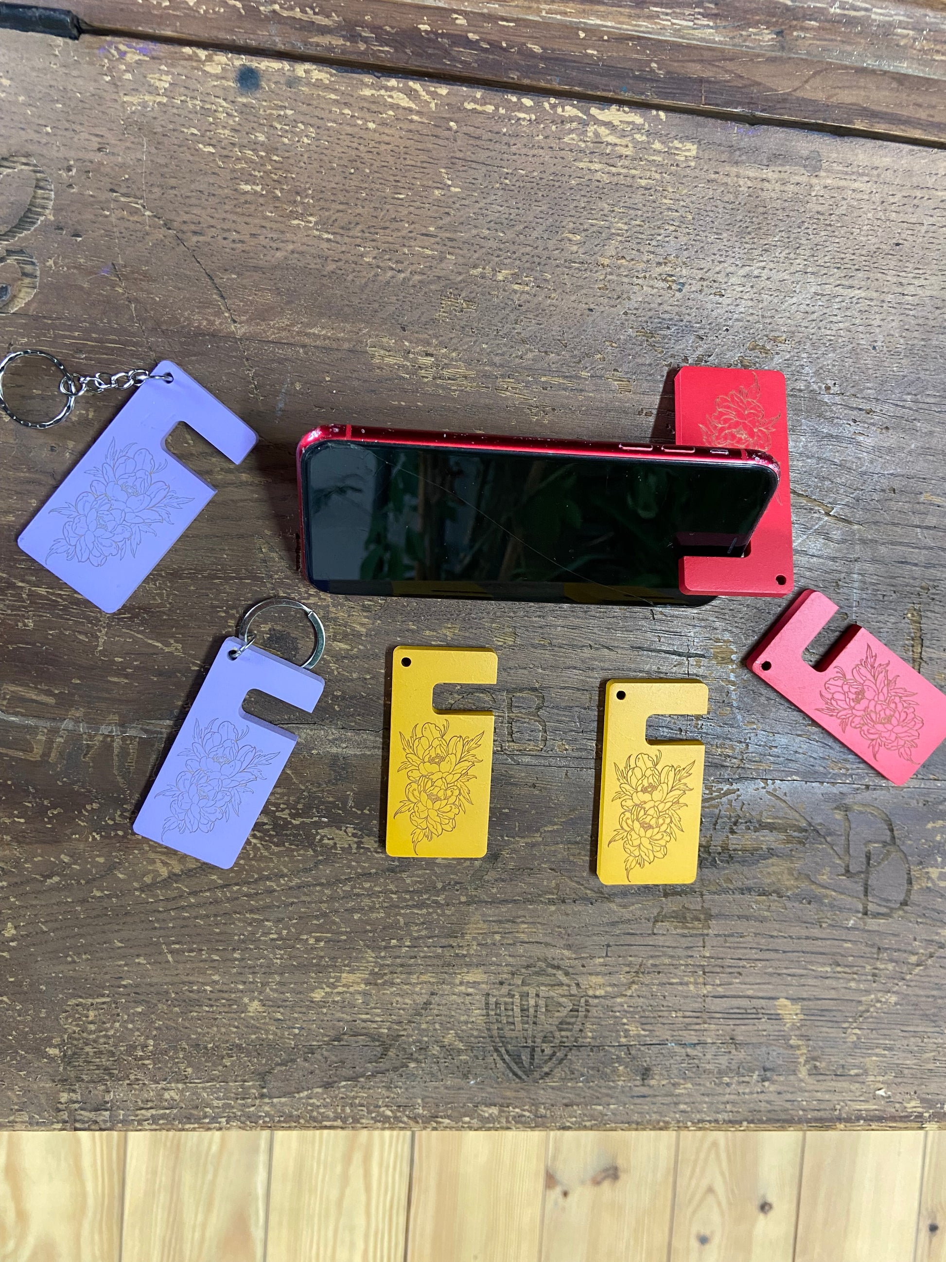 Porte-clés, support de téléphone idéal pour un cadeau unique et original !